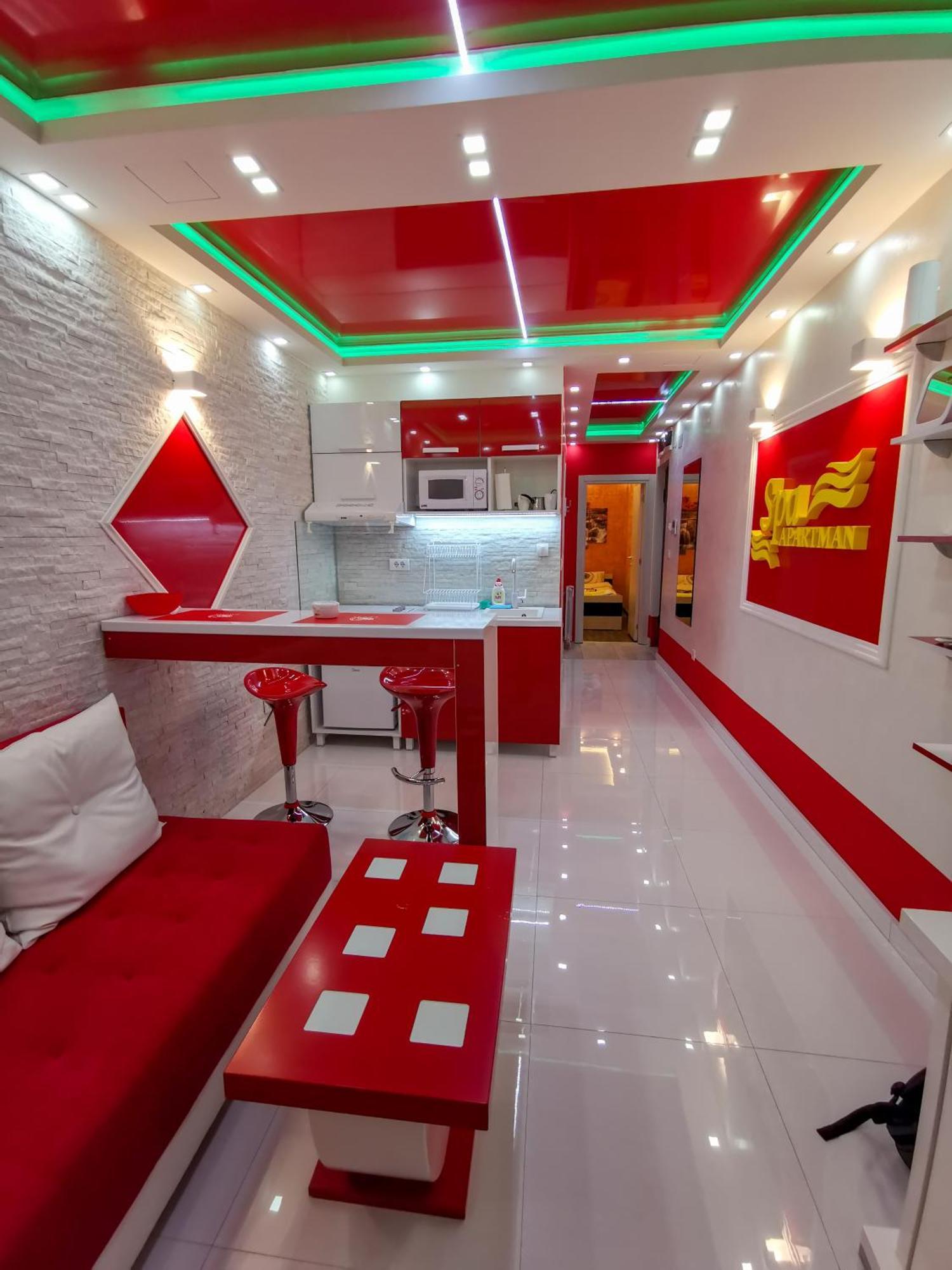 ベオグラードSpa Apartman Red Passionアパートメント エクステリア 写真